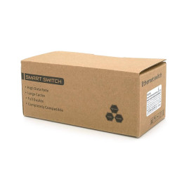 Комутатор Merlion MG1008 8 портів Ethernet 10/100/1000 Мбіт/сек. пластик DC 5V. Блок живлення у комплекті