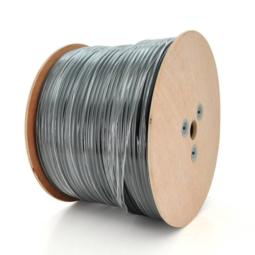 Кабель КНП UTP (25*2*0.5) 25p 24 AWG, Merlion, (CCA), ізоляція ПЕ, для нар. робіт, 500м, Black