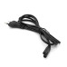 Кабель живлення 1.8m, 0.75mm, PC-184/2 CEE7/16-C7-1CM8155 2 pin (для побутової техніки), Black, OEM, МЕДЬ!!!
