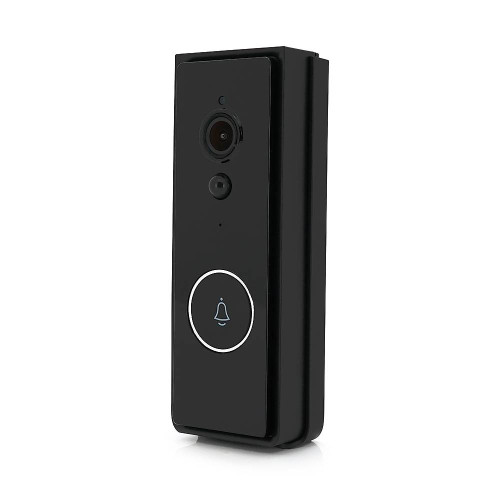 Автономний вуличний/внутрішній Відеодзвінок 2MP YOSO DoorVision-WIFI-00-2 Tuya. на батареях 18650 . WIFI. запис на карту SD. Чорний (акумулятори не входять в комплект)