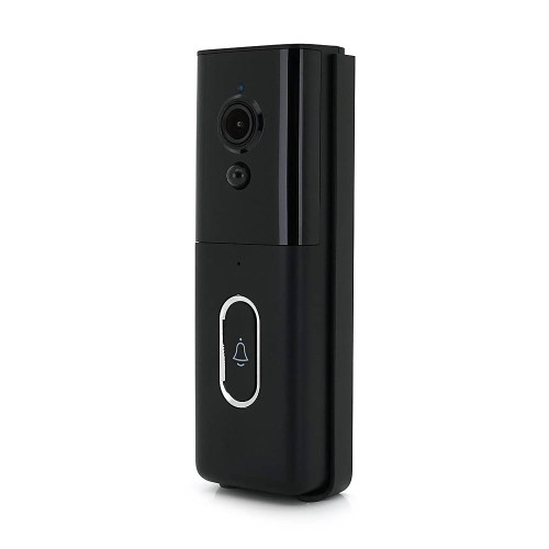 Автономний вуличний/внутрішній Відеодзвінок 2MP YOSO DoorVision-WIFI-02-2 Tuya. на батареях 18650 . WIFI. запис на карту SD. Чорний (акумулятори не входять в комплект)