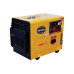 Генератор дизельний KDK7500SC3, 3-фазний 220/400V, 50Hz, 6.9kVA/5.5kW, бак 14.5 л, витрата 1.5 л/год, пуск: стартер (без АКБ), 850х550х720 мм, 160 кг