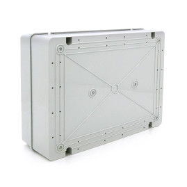 Коробка розподільна, СOURBI 245х190х90 з поворотною кришкою, IP65 (негорюча)