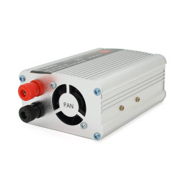 Інвертор напруги Himastar500W (DC:250W), 12/220V з апроксимованою синусоїдою, 1 універсальна розетка, 1*USB (DC:5V/2.4A), клеми+затискачі, Q40
