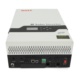 Гiбрiдне ДБЖMUST PV18-5248PRO, 5200W, 48V, ток заряда 1-60A, 160-275V, MPPT (80А, 450 Vdc), 490х300х150