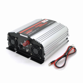 Інвертор напруги Carspa-1200-242 (1200Вт), 12/220V, approximated,2Shuko, USB, клеми, Box Q4