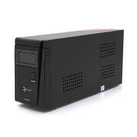 ДБЖ з правильною синусоїдою RITAR RTSW-600ND12 LCD, 12В, під зовнішній АКБ, Q4(320*132*210) 4,2 кг (236*85*130)