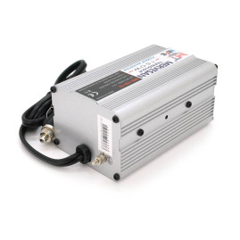 Інвертор напруги MSI-15012 ((150W)), 12/220V, approximated, 1Shuko, USB, клеми + затискачі, Box, Q24
