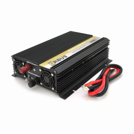 Інвертор напруги ORBUS ORMS24-1800 (1800Вт), 24/220V, approximated, 2 Shuko, клемні дроти, 5 запобіжників, Box.Q20