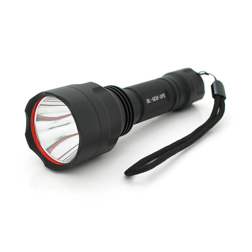Ліхтар-підствольний тактичний BAILONG BL-QC8-XPE, 1LED XPE, 3W, 1 режим, 18650 немає в комплекті, Black, IP44, СЗУ, 142х36х28мм, BOX