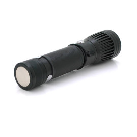 Ліхтарик ручний Watton WT-602, Cree T6+16SMD, 3 реж., ZOOM, 6800mAh акумулятор, заряджання microUSB. IP44. 135 х 30 х 20. BOX