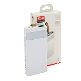 PowerBank XO-PR129 20000mAh,flashlight,Input: (Micro,Type-C), Output:(2хUSB,Type-C), QC22.5W/PD20W, plastic, White
