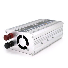 Інвертор напруги POWERMASTER, 24V/220V, 700W з модифікованою синусоїдою, 1 Shuko, клеми
