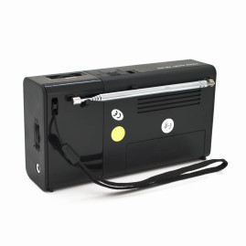 Радіо Knstar KB-800, FM/AM/SW радіо, Black, Box