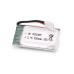 Акумулятор 7*20*35P 25C, 3.7V (500mAh), 2 контакти