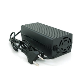 Зарядний пристрій Jinyi для акумуляторів LiFePo4 36V(43.8V),12S,3A,штекер 5.5*2.1,з індикацією,BOX