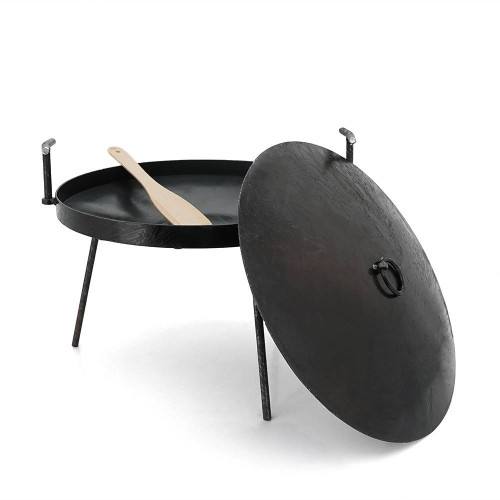 Сковорода з диска борони SHOP PAN 30см+кришка
