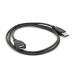 Подовжувач USB 2.0 AM/AF, 1,0m, чорний Q250