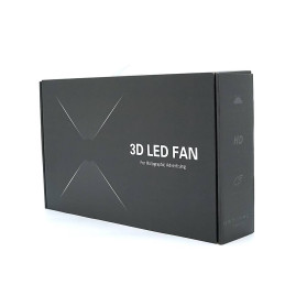 Світлодіодний голографічний проектор-голограма Merlion Z3H, 12V/60W, 1600*960dpi, угол обзора170°, LED: 4*240, 64*64cm