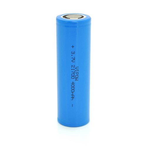 Акумулятор 21700 Li-Ion Vipow ICR21700 FlatTop, 4000mAh, 3.7V, Blue Q50/500