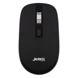 Миша бездротова JEDEL WD100, 1200-1600DPI, Black, 2.4GHZ+Bluetooth 5.0, Box