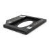 Адаптер підключення HDD 2.5 '' 12.7 mm в відсік приводу ноутбука SATA / mSATA (HDC-25), корпус plastic, Blister,Q100