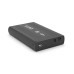 Карман , 3,5 "алюмінієвий корпус, інтерфейс USB2.0 SATA, Black
