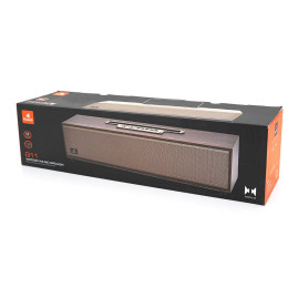 Колонка Kisonli G11 Bluetooth 5.0, 2х5W, 1200mAh, ≥90dB, USB/TF/BT/FM/AUX, DC: 5V, Wooden, BOX, Q20