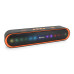 Колонка Kisonli LED-915 Bluetooth 5.0, 2х5W, 1200mAh, USB/TF/BT/FM/AUX, DC: 5V/1A, Orange, BOX, Q30