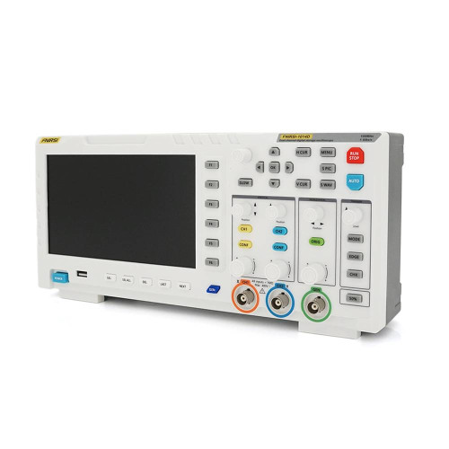 Двохканальний осцилограф FNIRSI 1014D, 100MHz, 1000MSa/s, 2CH, 246Kpts, 310х145х70mm, Box