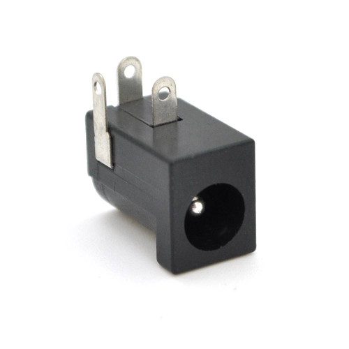 Триконтактне гніздо живлення DC005 тато 5.5*2.1, 30V, 1A, під викруткову збірку, Q100