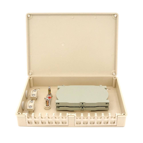 PON-box Merlion ML-OP-S402A-24C до 24 зварних з'єднань, SC Simplex adaptor