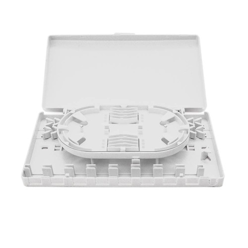 Оптоволоконна сполучна коробка Merlion ML-OP-F228, SC/LC/FC, 8 волокон, матеріал ABS