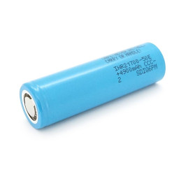 Акумулятор 21700 Li-Ion Samsung INR21700-50E 4900mAh, 10A, 4.2/3.6/2.5V, Blue