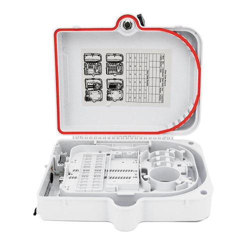 Муфта оптична Merlion ML-OP-F211-SC, 24 SC simplex adaptor, матеріал ABS