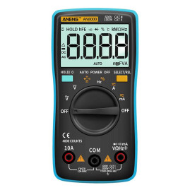 Мультиметр ANENG AN8000, виміри: V, A, R(SP)