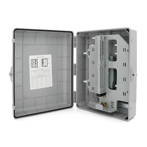 PON - box Merlion ML-OP-S233-SC 48-канальний, SC Simplex adapter, матеріал ABS, IP65