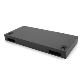 Оптична патч-панель Merlion ML-OP-S406A-12C 12-канальна, SC Simplex adapter, (485*210*44мм)
