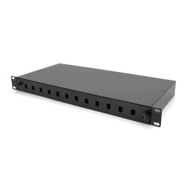 Оптична патч-панель Merlion ML-OP-S407A-12C 12-канальна, SC Simplex adapter, (485*340*44мм)