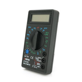 Мультиметр ANENG AN-DT838C, вимірювання: V, A, R, C, функція hFE
