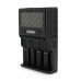 Зарядний пристрій універсальний Nitecore SC4, 4 канали, LCD дисплей, підтримує Li-ion, Ni-MH та Ni-Cd AA (R6), ААA (R03), AAAA, С (R14), 3A