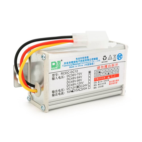 Перетворювач напруги для електротранспорту RDKY-3710 DC/DC, 36-72V, DC: 12V 10A, 120W
