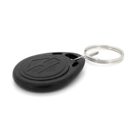 Безконтактний брелок ID Em-Marine 125 КГц (TK4100) (ДЛЯ ПЕРЕЗАПИСУ) колір чорний