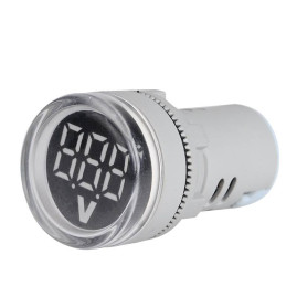 Цифровий вольтметр ST16V, діапазон вимірювань 60-500V, White