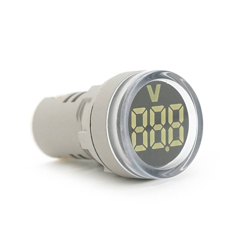 Цифровий вольтметр ST16V, діапазон вимірювань 60-500V, White