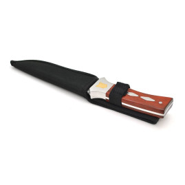 Ніж для кемпінгу SC-8104, Wood+Steel, Чохол
