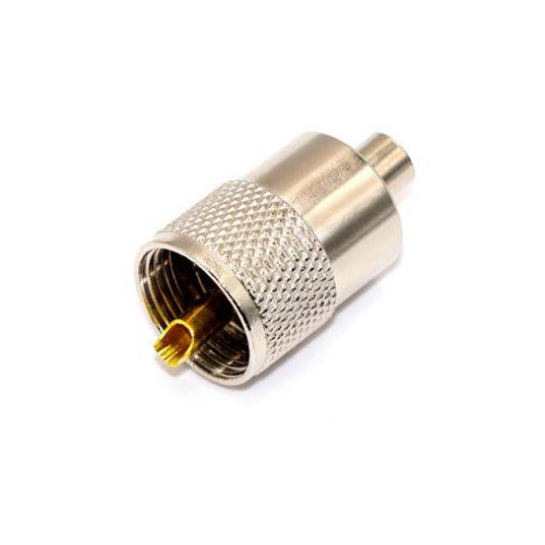 Роз'єм UHF Male під накрутку на кабель RG58/RG142/RG223/LMR-195/3D-FB/SYV50-3 ціна за 1 шт