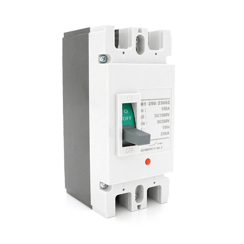 Двополюсний автомат постійного струму MCCB M1-125/2300Z, 150A, DC550-1500V, 25kA
