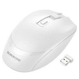 Миша бездротова BOROFONE BG7, 1600DPI, White, 2.4GHZ, Box