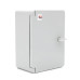 Бокс міцний з ABS пластику з монтажною панеллю 280х210х130, IP65